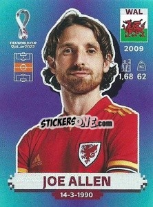 Cromo Joe Allen - FIFA World Cup Qatar 2022. Standard Edition - Panini