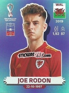Sticker Joe Rodon - FIFA World Cup Qatar 2022. Standard Edition - Panini