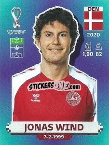 Sticker Jonas Wind - FIFA World Cup Qatar 2022. Standard Edition - Panini