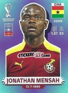 Figurina Jonathan Mensah - FIFA World Cup Qatar 2022. Standard Edition - Panini