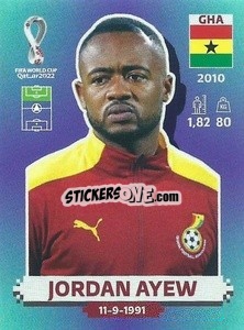 Sticker Jordan Ayew - FIFA World Cup Qatar 2022. Standard Edition - Panini