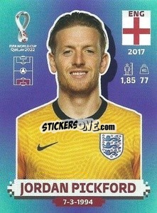 Sticker Jordan Pickford - FIFA World Cup Qatar 2022. Standard Edition - Panini