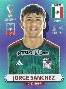 Sticker Jorge Sánchez - FIFA World Cup Qatar 2022. Standard Edition - Panini