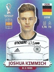 Sticker Joshua Kimmich - FIFA World Cup Qatar 2022. Standard Edition - Panini