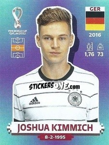 Cromo Joshua Kimmich - FIFA World Cup Qatar 2022. Standard Edition - Panini