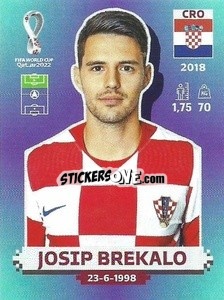 Sticker Josip Brekalo - FIFA World Cup Qatar 2022. Standard Edition - Panini