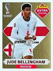 Figurina Jude Bellingham (England) - FIFA World Cup Qatar 2022. Standard Edition - Panini