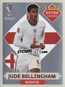 Cromo Jude Bellingham (England) - FIFA World Cup Qatar 2022. Standard Edition - Panini