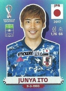 Sticker Junya Ito - FIFA World Cup Qatar 2022. Standard Edition - Panini