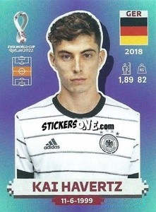 Cromo Kai Havertz - FIFA World Cup Qatar 2022. Standard Edition - Panini