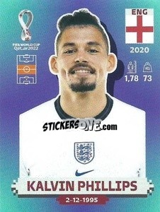 Sticker Kalvin Phillips - FIFA World Cup Qatar 2022. Standard Edition - Panini