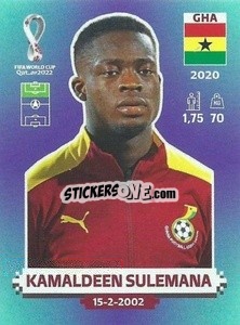 Cromo Kamaldeen Sulemana - FIFA World Cup Qatar 2022. Standard Edition - Panini