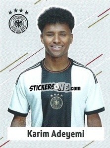 Figurina Karim Adeyemi - FIFA World Cup Qatar 2022. Standard Edition - Panini