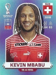Sticker Kevin Mbabu - FIFA World Cup Qatar 2022. Standard Edition - Panini