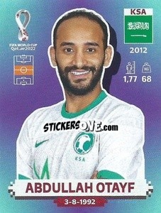 Cromo KSA17 Abdullah Otayf