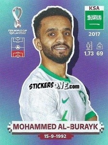 Sticker KSA7 Mohammed Al-Burayk