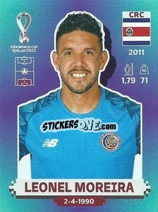 Sticker Leonel Moreira - FIFA World Cup Qatar 2022. Standard Edition - Panini