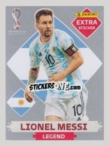 Figurina Lionel Messi (Argentina) - FIFA World Cup Qatar 2022. Standard Edition - Panini