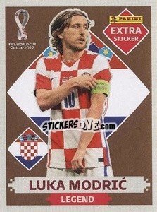 Sticker Luka Modrić (Croatia) - FIFA World Cup Qatar 2022. Standard Edition - Panini