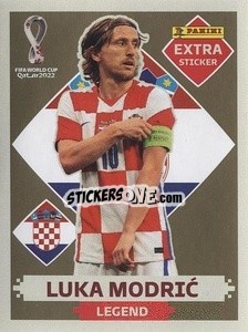 Cromo Luka Modrić (Croatia) - FIFA World Cup Qatar 2022. Standard Edition - Panini