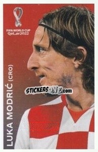 Sticker Luka Modrić (Croatia) - FIFA World Cup Qatar 2022. Standard Edition - Panini