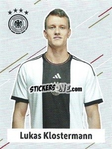 Cromo Lukas Klostermann - FIFA World Cup Qatar 2022. Standard Edition - Panini