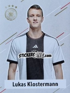 Sticker Lukas Klostermann - FIFA World Cup Qatar 2022. Standard Edition - Panini