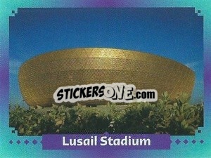 Cromo Lusail Stadium outdoor - FIFA World Cup Qatar 2022. Standard Edition - Panini