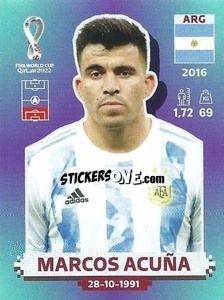 Sticker Marcos Acuña