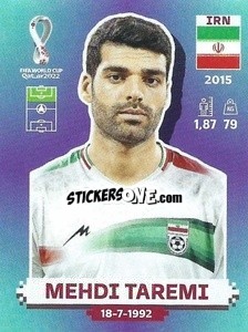 Cromo Mehdi Taremi - FIFA World Cup Qatar 2022. Standard Edition - Panini