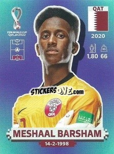 Cromo Meshaal Barsham - FIFA World Cup Qatar 2022. Standard Edition - Panini