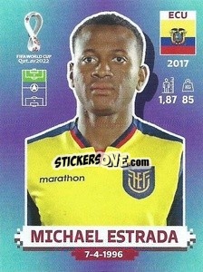 Sticker Michael Estrada - FIFA World Cup Qatar 2022. Standard Edition - Panini