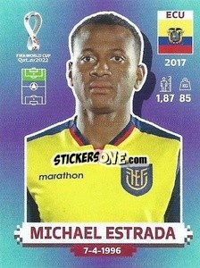 Cromo Michael Estrada - FIFA World Cup Qatar 2022. Standard Edition - Panini