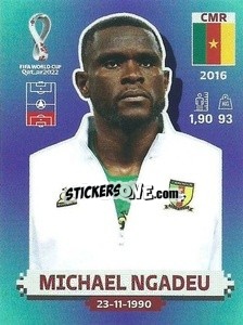 Sticker Michael Ngadeu - FIFA World Cup Qatar 2022. Standard Edition - Panini