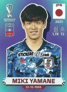 Sticker Miki Yamane - FIFA World Cup Qatar 2022. Standard Edition - Panini