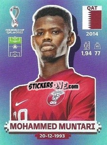Cromo Mohammed Muntari - FIFA World Cup Qatar 2022. Standard Edition - Panini