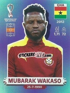 Cromo Mubarak Wakaso - FIFA World Cup Qatar 2022. Standard Edition - Panini