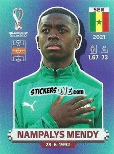 Figurina Nampalys Mendy - FIFA World Cup Qatar 2022. Standard Edition - Panini