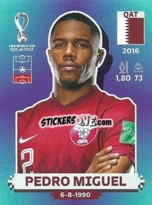 Figurina Pedro Miguel - FIFA World Cup Qatar 2022. Standard Edition - Panini