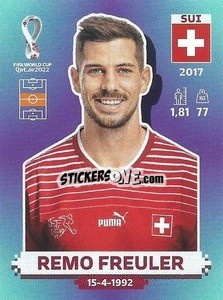 Sticker Remo Freuler - FIFA World Cup Qatar 2022. Standard Edition - Panini