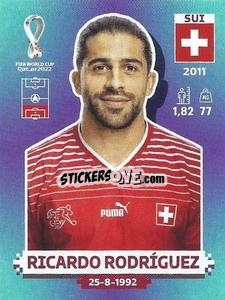 Sticker Ricardo Rodríguez - FIFA World Cup Qatar 2022. Standard Edition - Panini