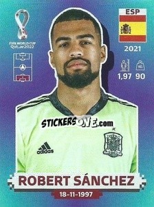 Cromo Robert Sánchez - FIFA World Cup Qatar 2022. Standard Edition - Panini