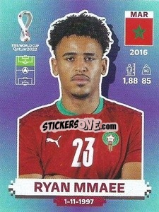 Sticker Ryan Mmaee - FIFA World Cup Qatar 2022. Standard Edition - Panini