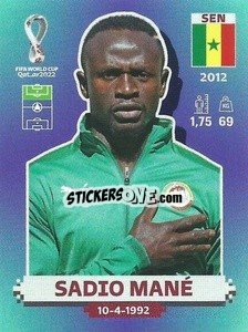 Cromo Sadio Mané - FIFA World Cup Qatar 2022. Standard Edition - Panini