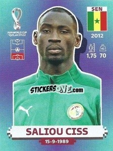 Sticker Saliou Ciss - FIFA World Cup Qatar 2022. Standard Edition - Panini