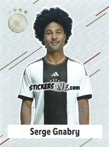 Sticker Serge Gnabry - FIFA World Cup Qatar 2022. Standard Edition - Panini