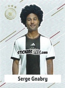 Cromo Serge Gnabry - FIFA World Cup Qatar 2022. Standard Edition - Panini