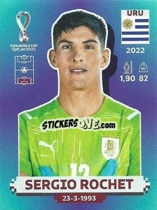 Sticker Sergio Rochet - FIFA World Cup Qatar 2022. Standard Edition - Panini