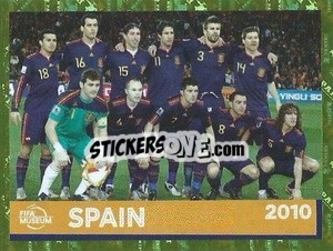 Sticker Spain 2010 - FIFA World Cup Qatar 2022. Standard Edition - Panini