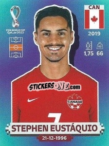 Sticker Stephen Eustáquio - FIFA World Cup Qatar 2022. Standard Edition - Panini